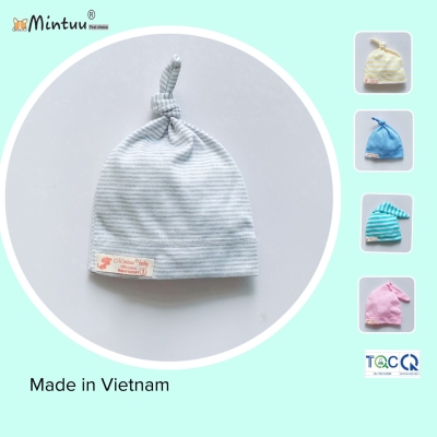 Mũ cây thông sọc màu cho bé MINTUU