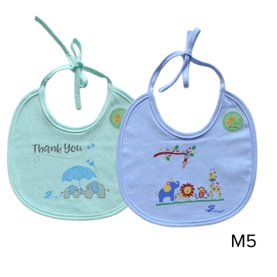 Yếm cột dây màu sơ  sinh MINTUU