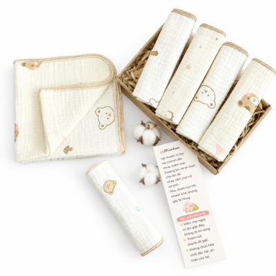Khăn sữa Muslin 2 lớp
