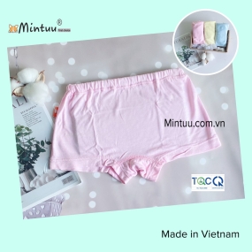 Quần  đùi  chíp cho bé MINTUU, vải  sợi tre