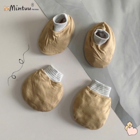 Bao  tay chân bo vải  sợi tre hiệu MINTUU
