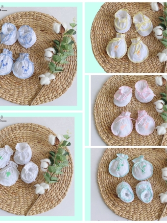SIÊU SALE - Bao tay chân sơ sinh MINTUU vải 100% cotton