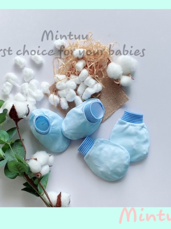 Bao  tay chân bo vải  sợi tre hiệu MINTUU