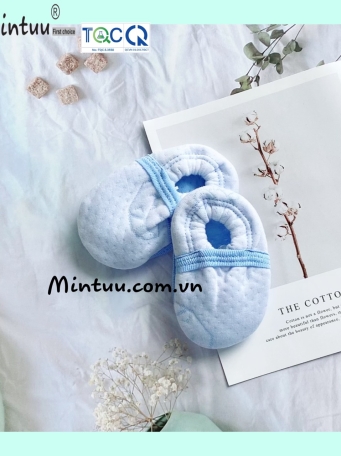Giày vải cotton trần bông cho bé MINTUU