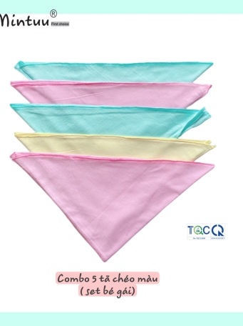 Set 5 tã chéo sơ sinh MINTUU