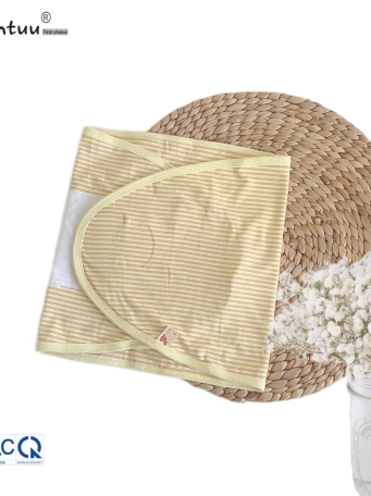 Ủ quấn chống giật mình bé sơ sinh vải visco sọc dẻo, thương hiệu MINTUU