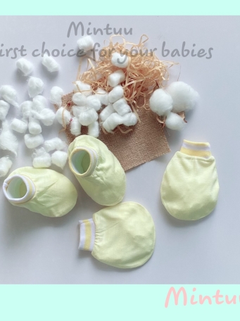Bao  tay chân bo vải  sợi tre hiệu MINTUU