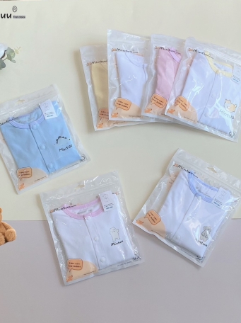 Bộ Quần Áo Cài Thẳng Tay Ngắn MINTUU, chất liệu Cotton 4 Chiều cao cấp