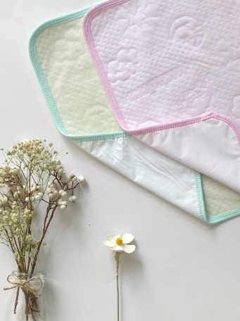 Tấm  lót  chống  thấm  sơ  sinh  MINTUU  vải  cotton  trần  bông