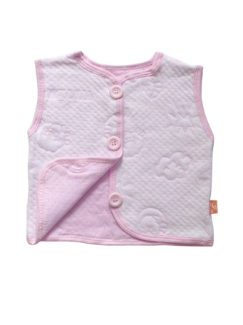 Áo Gile cho bé MINTUU vải cotton trần bông