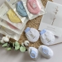 Bao tay chân cho bé sơ sinh cổ bo vải cotton 4 chiều MINTUU Bao tay chân cho bé sơ sinh cổ bo vải cotton 4 chiều MINTUU